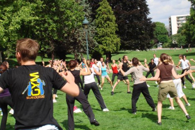 Cours gratuit de Gymnastique suédoise en plein air au Parc de Choisy