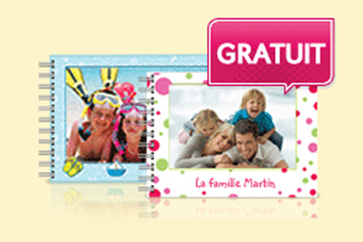 Mini carnet de photos gratuit