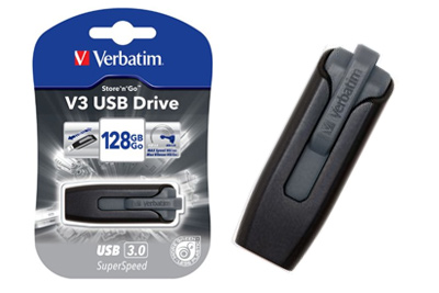 Clé USB très grand stockage pas chère 128 Go Verbatim à 26 € au lieu de 60 €