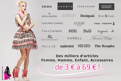 Dressing Party, vide dressing de grandes marques à prix imbattables (à partir de 3€)