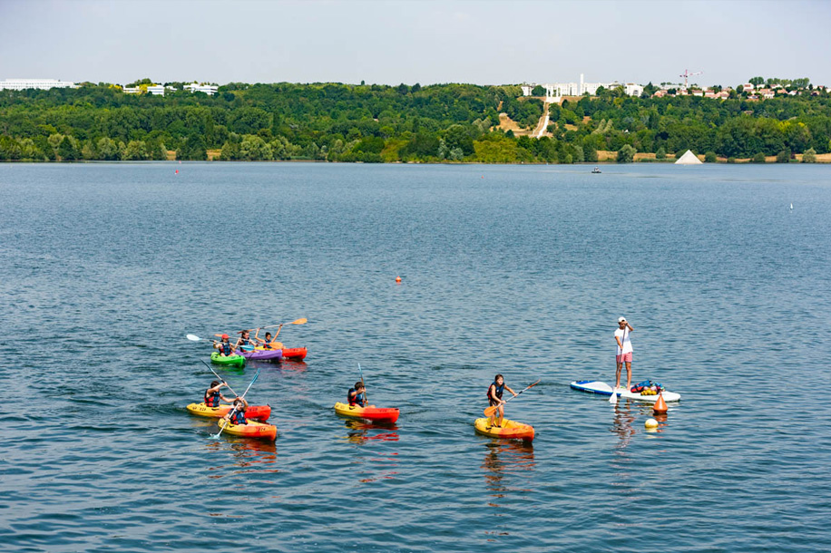 Activités nautiques à 5 € (rafting, téléski, paddle etc.) à l’Île de loisirs de Cergy