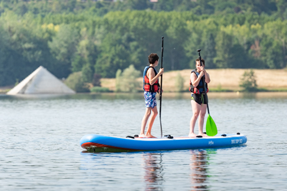 Activités nautiques à 5 € (rafting, téléski, paddle etc.) à l’Île de loisirs de Cergy