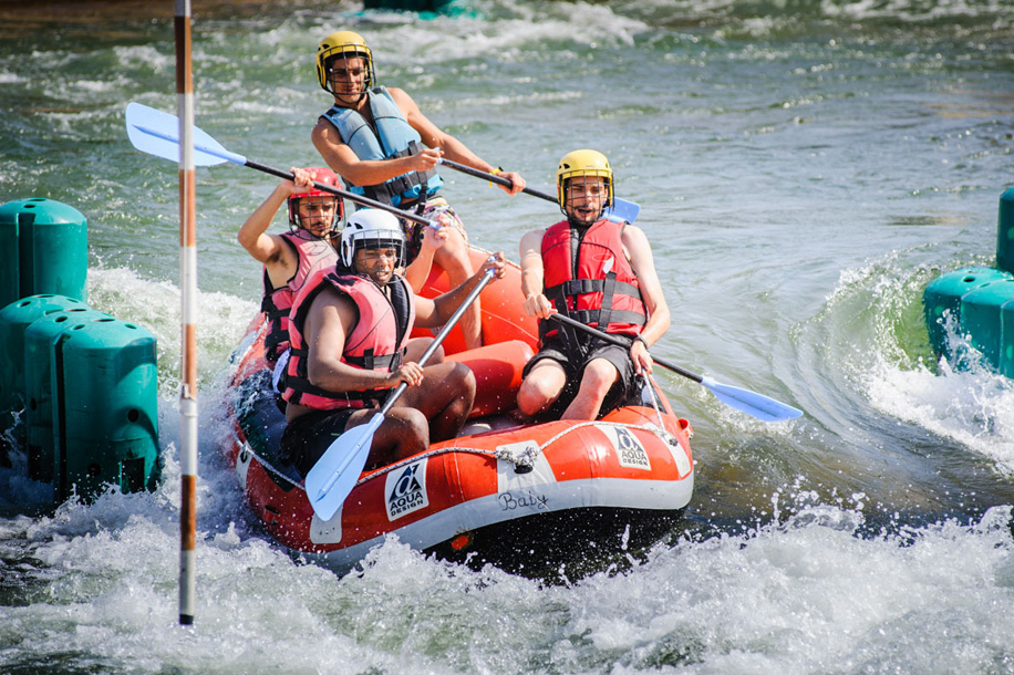 Activités nautiques à 5 € (rafting, téléski, paddle etc.) à l’Île de loisirs de Cergy