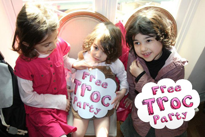 Inscription à la Free Troc Party spéciale enfants, du shopping gratuit et illimité
