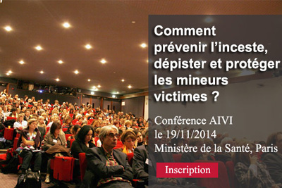 Conférence gratuite sur l’inceste au ministère de la Santé