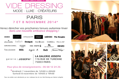 Le meilleur plan Vide-Dressing Mode Luxe Créateurs au coeur de Paris