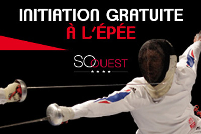 Initiation gratuite à l'escrime et démonstration par un champion du monde