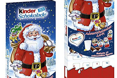 Calendrier de l'avent Kinder 2014 à 16,99 €