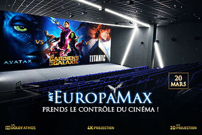 Jeu concours : revoir votre film favori dans la salle  EuropaMax de EuropaCorp CINEMAS