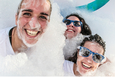 Bubble Day de Paris, parcours multi sport INSOLITE dans la mousse (à partir de 26 €)