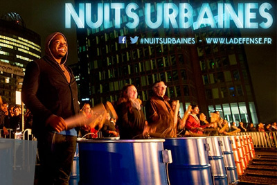 Nuits Urbaines 2015, spectacles interactifs gratuits de sons et de lumières