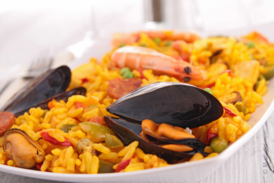 Plats à volonté à partir de 5,95 € (paella, moules, couscous, burger, etc.)