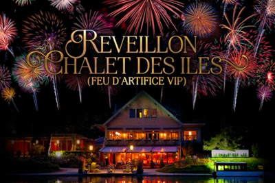 Nouvel An au Chalet des Iles avec un feu d'artifice (dès 59 €)