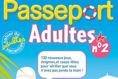 Cahier de vacances pour adultes