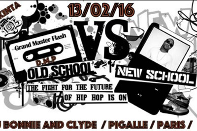 Soirée hip hop old school gratuite pour tous (avant 2h)