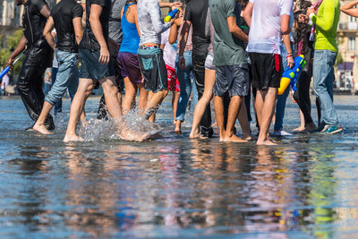 Flash Mob Water Fight V, grande bataille d’eau géante gratuite  à Paris