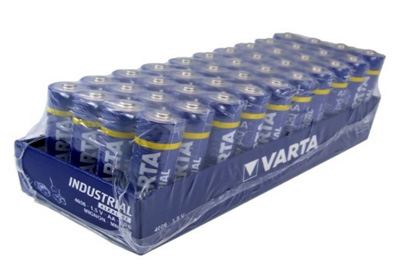 Lot de piles pas chères VARTA à 12,65 € la boite de 40 piles