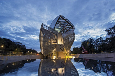 Visite nocturne gratuite à Paris de la Fondation Louis Vuitton