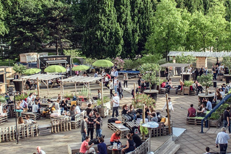 Bar terrasse de 1000 m² à Paris 