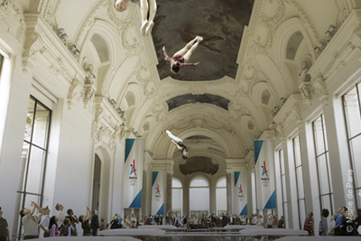 Trampoline gratuit au Petit Palais