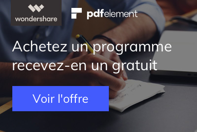 Modifier un PDF facilement avec PDFelement 6 (version standard gratuite à offrir à un ami)