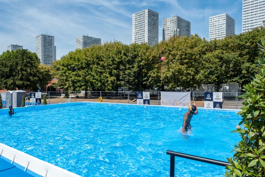 baignade gratuite paris 13e ete 2025