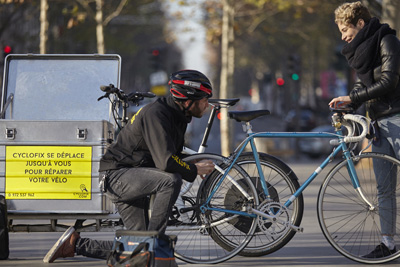 Réparation de votre vélo où vous voulez, quand vous voulez ! 