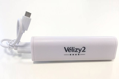 Batterie externe gratuite à Vélizy 2