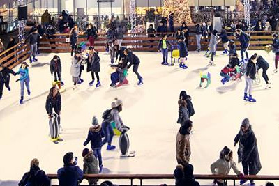 Patinoire gratuite à Paris