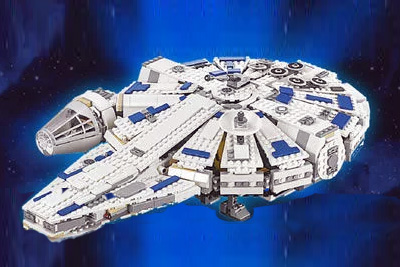 Mini vaisseau Star Wars en LEGO à construire et emporter en cadeau