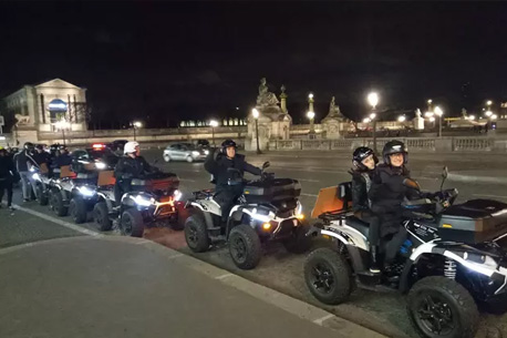 1h30 de balade en quad à Paris by night en duo à 69,90 € au lieu de 170 €