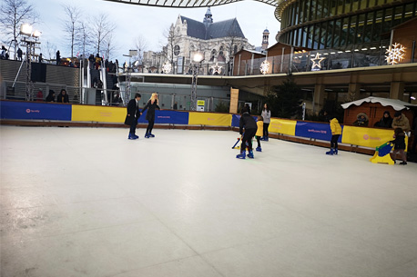 Patinoire gratuite au Forum des Halles