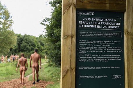 Espace naturiste géant gratuit au Bois de Vincennes