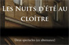 les nuits d ete au cloitre les nuits d ete au cloitre